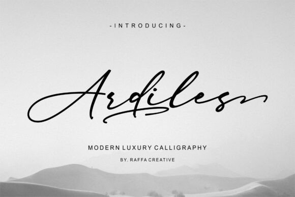 Ardiles Font - Featured Image