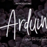 Arduin Font - Featured Image