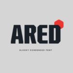 Ared Font - Featured Image