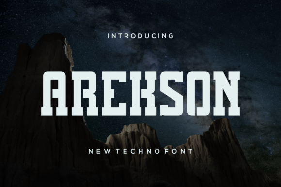 Arekson Font - Featured Image