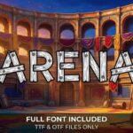 Arena Font - Featured Image