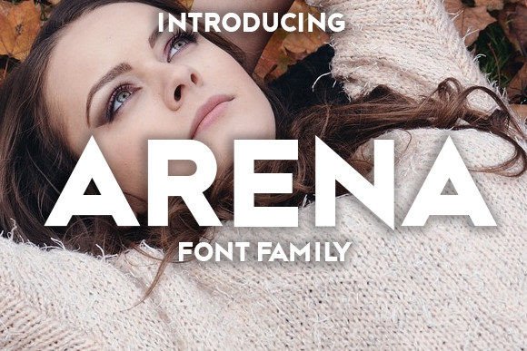 Arena Font - Featured Image