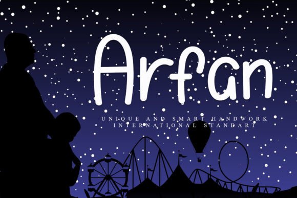 Arfan Font - Featured Image