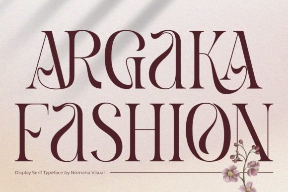 Argaka Fashion Font - Featured Image