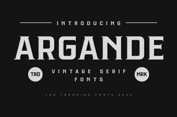 Argande Font - Featured Image
