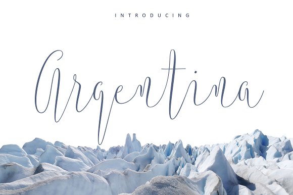Argentina Script Font - Featured Image
