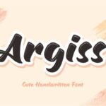 Argiss Font - Featured Image