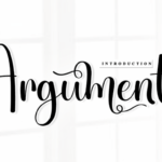Argument Font - Featured Image