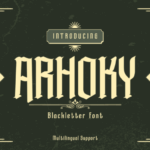Arhoky Font - Featured Image