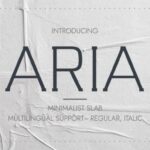 Aria Font - Featured Image