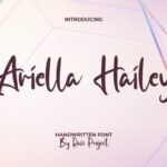 Ariella Hailey Font - Featured Image