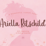 Ariella Ritschild Font - Featured Image