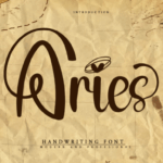 Aries Font - Featured Image