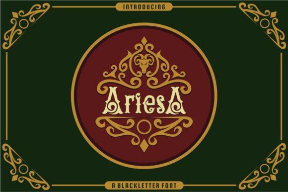 Ariesa Font - Featured Image