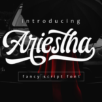 Ariestha Script Font - Featured Image