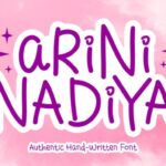 Arini Nadiya Font - Featured Image