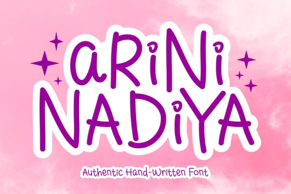 Arini Nadiya Font - Featured Image
