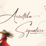 Arinttika Signature Font - Featured Image