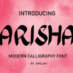 Arisha Font - Featured Image