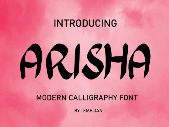 Arisha Font - Featured Image