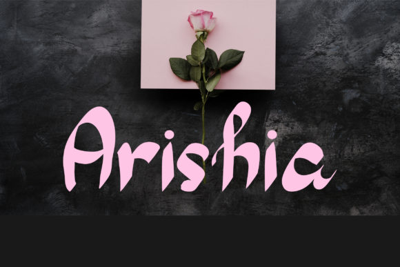 Arishia Font - Featured Image