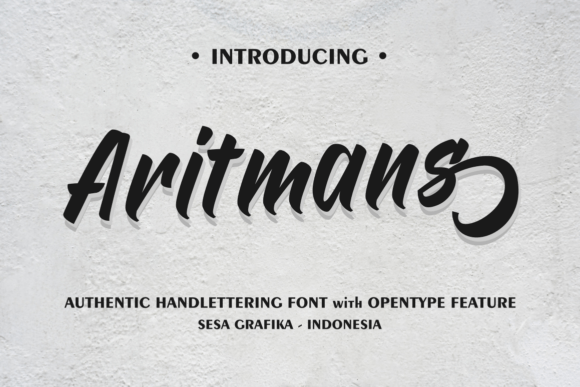 Aritmans Font - Featured Image