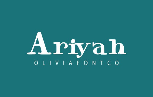 Ariyah Font - Featured Image