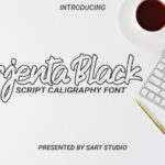 Arjenta Black Font - Featured Image