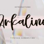 Arkaline Font - Featured Image