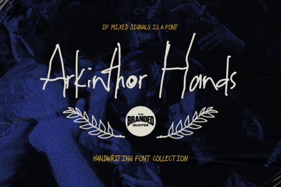 Arkinthor Hands Font - Featured Image