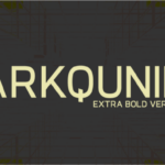 Arkqunie Extra Bold Font - Featured Image