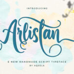 Arlistan Font - Featured Image