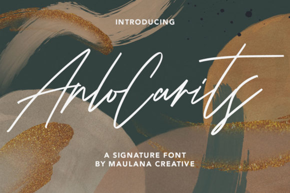 Arlo Carits Font - Featured Image