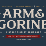 Arm Gorine Font - Featured Image