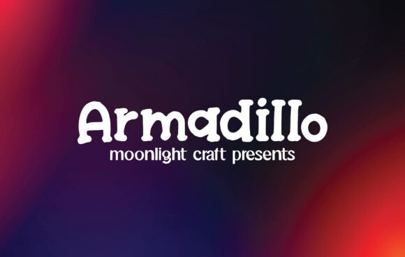 Armadillo Font - Featured Image