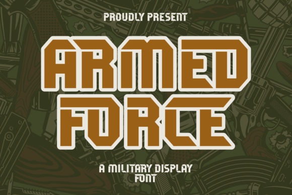 Armed Force Font - Featured Image