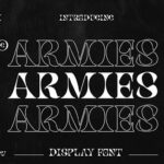 Armies Font - Featured Image