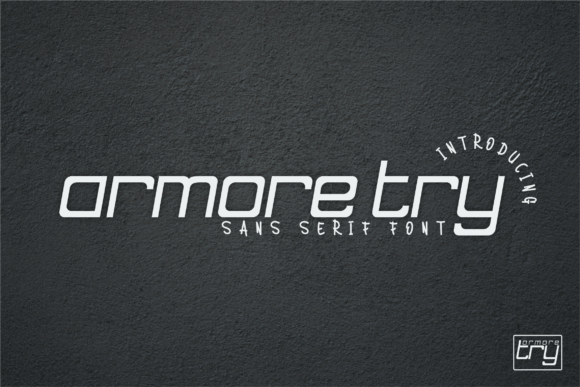 Armore Try Font - Featured Image