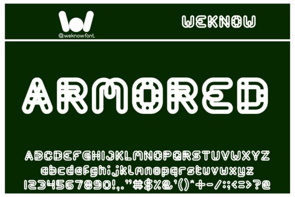 Armored Font - Featured Image