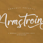 Armstroing Font - Featured Image