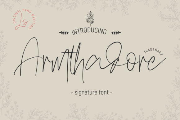 Armthadore Font - Featured Image