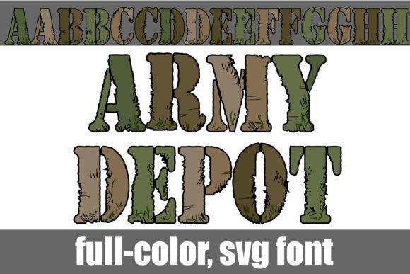 Army Depot Font - Featured Image