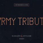 Army Tribute Font - Featured Image