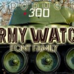 Army Watch Font - Featured Image
