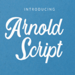 Arnold Script Font - Featured Image
