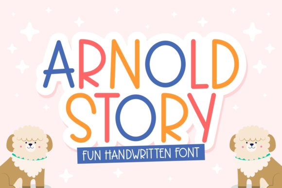 Arnold Story Font - Featured Image