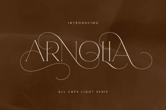 Arnolia Font - Featured Image