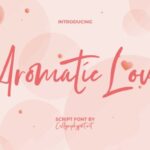 Aromatic Love Font - Featured Image