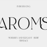 Aroms Font - Featured Image