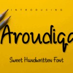 Aroudiqa Font - Featured Image